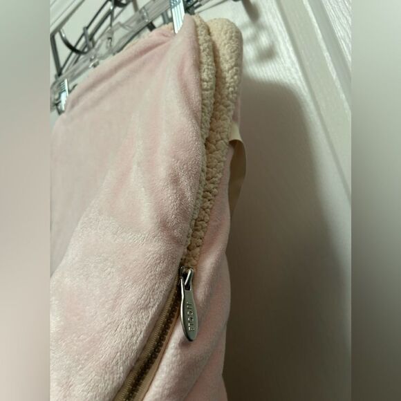 JJ Cole Collections BundleMe Pink Fleece Car Seat Blanket cover infant 0-12 m - Picture 5 of 14